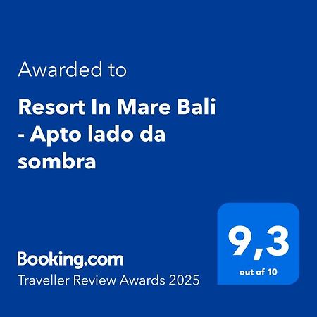 Resort In Mare Bali - Apto lado da sombra Parnamirim Esterno foto